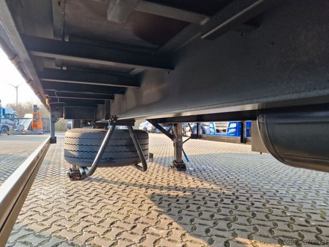 Auflieger mit Pritsche & Plane Stern SP270 / Staplerhalt./Aluklappen/Lenkachse