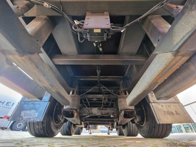 Auflieger mit Pritsche & Plane Stern SP270 / Staplerhalt./Aluklappen/Lenkachse