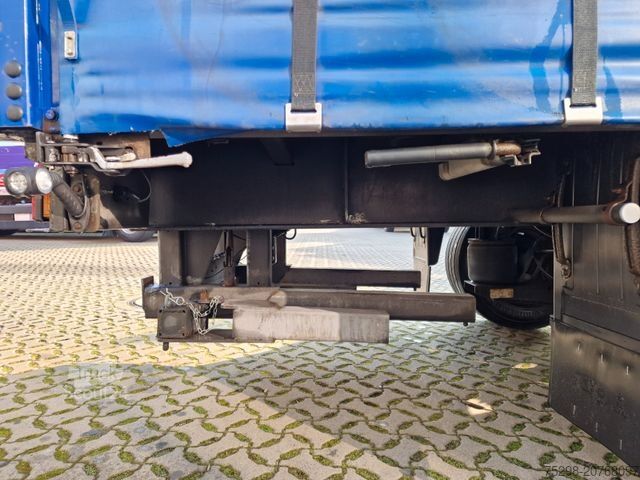 Auflieger mit Pritsche & Plane Stern SP270 / Staplerhalt./Aluklappen/Lenkachse