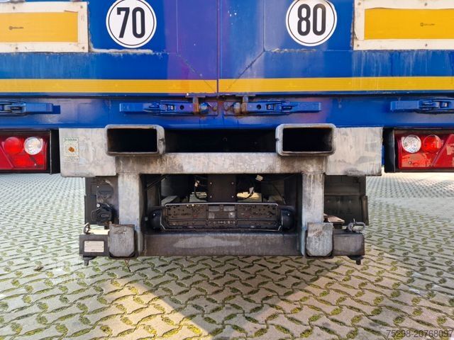 Auflieger mit Pritsche & Plane Stern SP270 / Staplerhalt./Aluklappen/Lenkachse