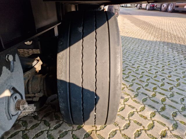 Auflieger mit Pritsche & Plane Stern SP270 / Staplerhalt./Aluklappen/Lenkachse