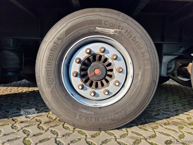 Auflieger mit Pritsche & Plane Stern SP270 / Staplerhalt./Aluklappen/Lenkachse