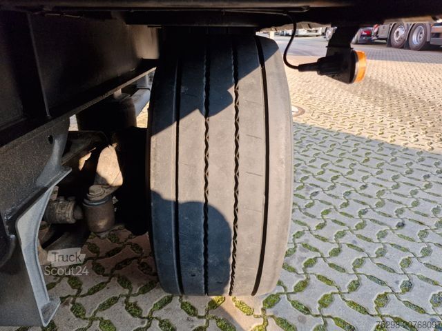 Auflieger mit Pritsche & Plane Stern SP270 / Staplerhalt./Aluklappen/Lenkachse