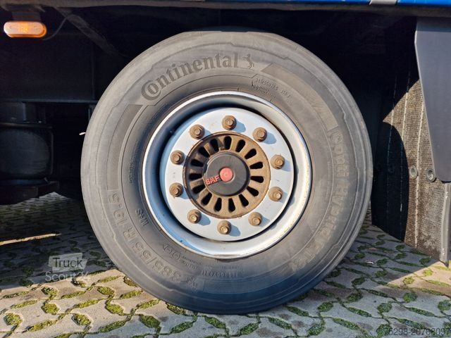 Auflieger mit Pritsche & Plane Stern SP270 / Staplerhalt./Aluklappen/Lenkachse