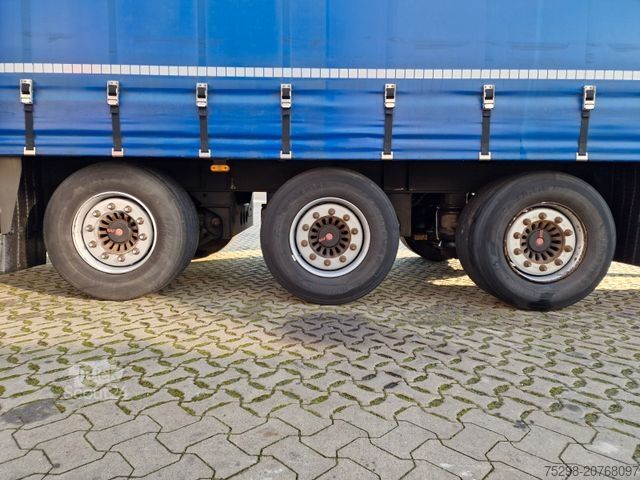 Auflieger mit Pritsche & Plane  Stern SP270 / Staplerhalt./Aluklappen/Lenkachse