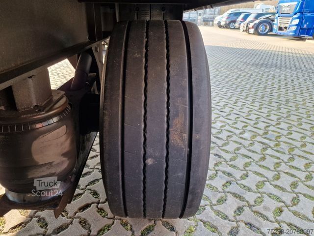 Auflieger mit Pritsche & Plane Stern SP270 / Staplerhalt./Aluklappen/Lenkachse