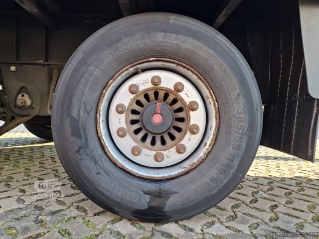 Auflieger mit Pritsche & Plane Stern SP270 / Staplerhalt./Aluklappen/Lenkachse