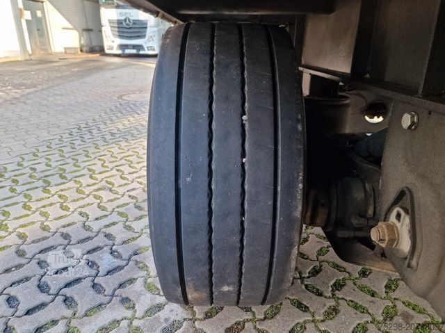 Auflieger mit Pritsche & Plane Stern SP270 / Staplerhalt./Aluklappen/Lenkachse