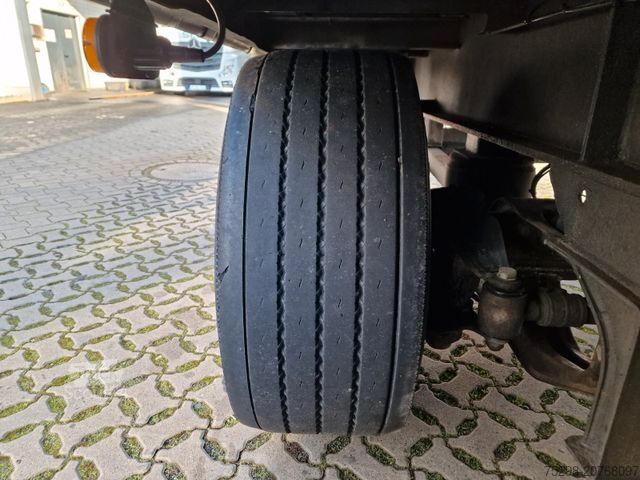 Auflieger mit Pritsche & Plane Stern SP270 / Staplerhalt./Aluklappen/Lenkachse