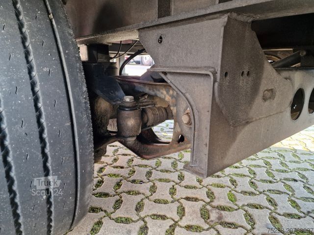 Auflieger mit Pritsche & Plane Stern SP270 / Staplerhalt./Aluklappen/Lenkachse