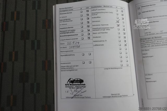 Furgone VOLKSWAGEN T5 Transporter Kasten/Klima/AHK/1. Hand/FN: 38