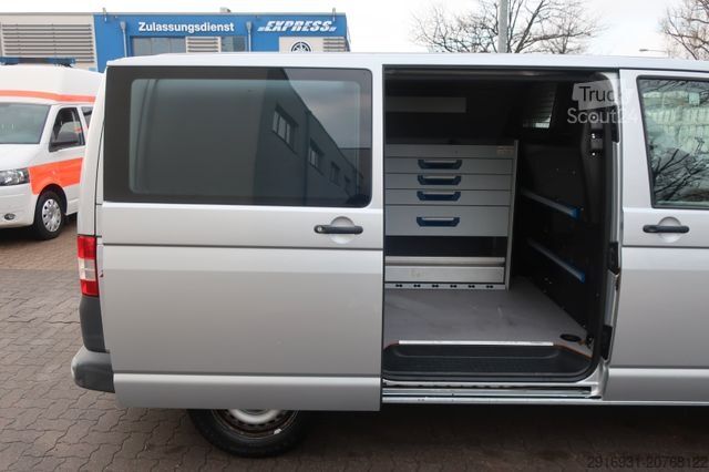 Furgone VOLKSWAGEN T5 Transporter Kasten/Klima/AHK/1. Hand/FN: 38