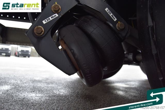 Semirimorchio con telone KRONE Megatrailer Hubdach Liftachse Safe Curtain