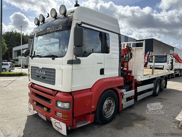 Camión grúa MAN TG 360 A 6x2 + CRANE ATLAS 100.1 A3 - PLATFORM ...