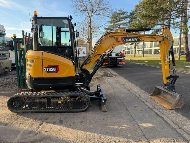 Minibagger SANY SY35U - 3.7T - *146h* - 5 Years WARRANTY - FULL...