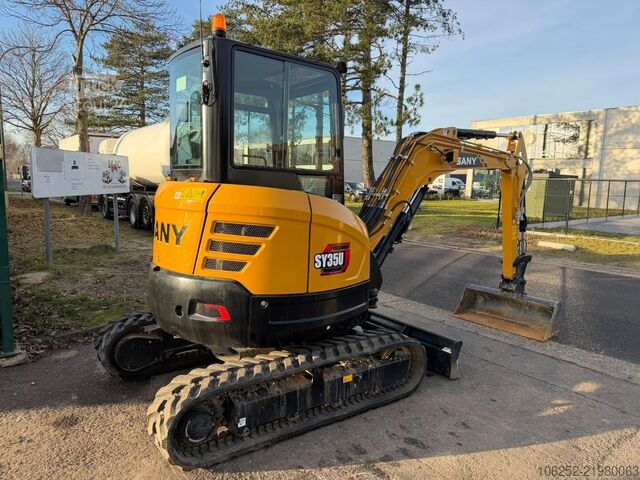 Minibagger SANY SY35U - 3.7T - *146h* - 5 Years WARRANTY - FULL...