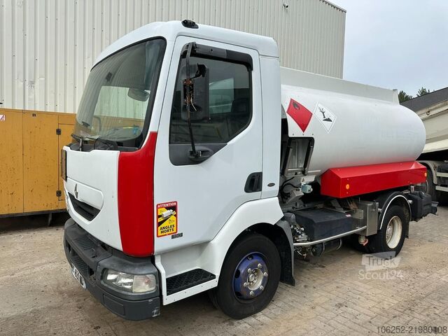 Tankwagen Renault MIDLUM 150 FUEL TANKER / CITERNE MAZOUT - 6500L...