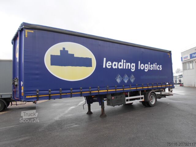 Odprta polprikolica s ponjavo Pacton TBD 122 - CENTINATO 1 ASSE TRIDEC + SPON