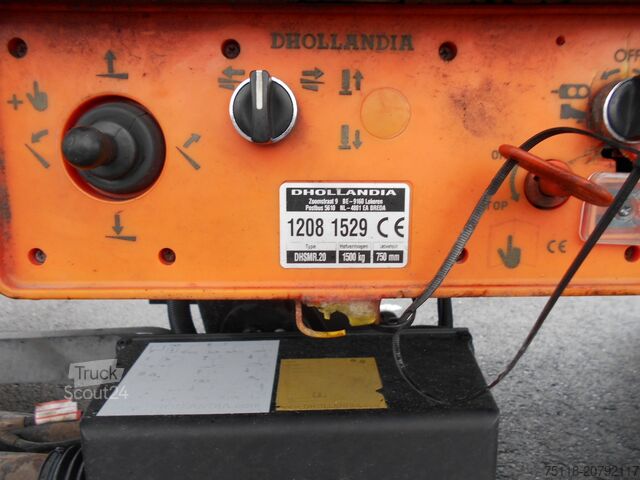 Odprta polprikolica s ponjavo Pacton TBD 122 - CENTINATO 1 ASSE TRIDEC + SPON