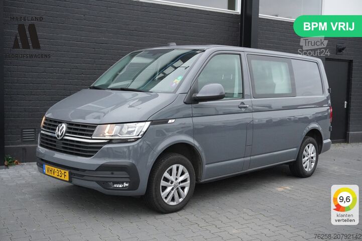 Samochód dostawczy z podwójną kabiną Volkswagen Transporter 2.0 TDI 150PK Dubbel cabine EURO 6 ...