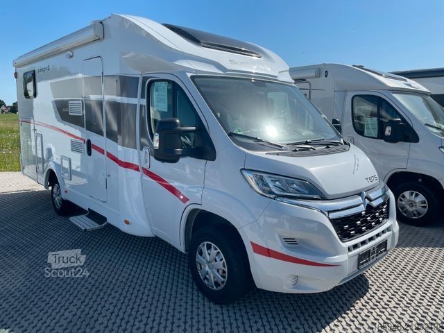Half-integraal camper SUNLIGHT T 67 S *** Hubbett*6,99m