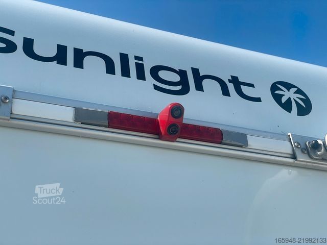 Half-integraal camper SUNLIGHT T 67 S *** Hubbett*6,99m