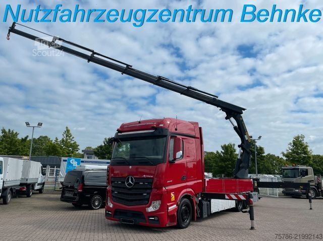 Grúa montada en camión MERCEDES-BENZ Actros 2648 L/ Container/ PK 53002/ 16.3m=2.45t