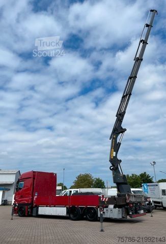Grúa montada en camión MERCEDES-BENZ Actros 2648 L/ Container/ PK 53002/ 16.3m=2.45t