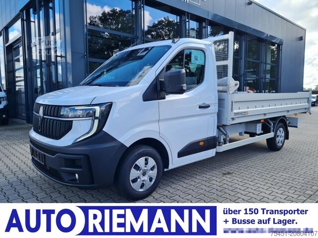 Pick-up bestelwagen Renault Master 35 Pritsche Kipper AHK 3,5to LUFTFEDERUNG