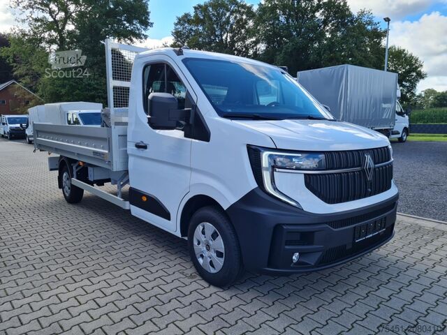 Pick-up bestelwagen Renault Master 35 Pritsche Kipper AHK 3,5to LUFTFEDERUNG