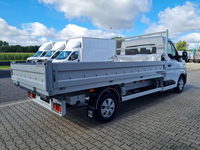 Pick-up bestelwagen Renault Master 35 Pritsche Kipper AHK 3,5to LUFTFEDERUNG