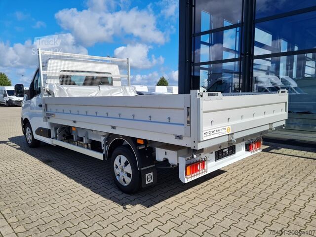 Pick-up bestelwagen Renault Master 35 Pritsche Kipper AHK 3,5to LUFTFEDERUNG