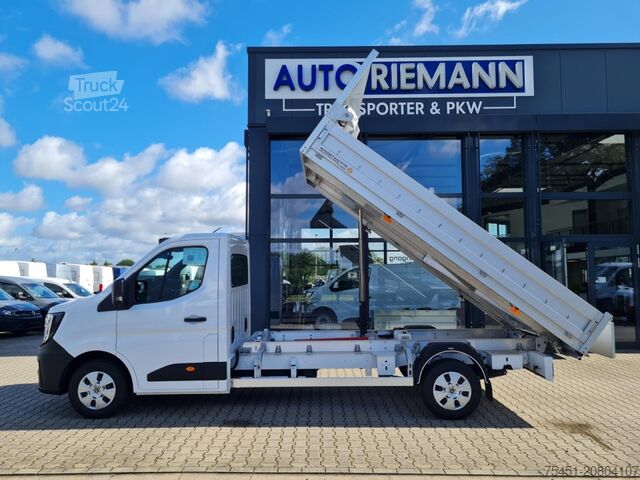 Pick-up bestelwagen Renault Master 35 Pritsche Kipper AHK 3,5to LUFTFEDERUNG