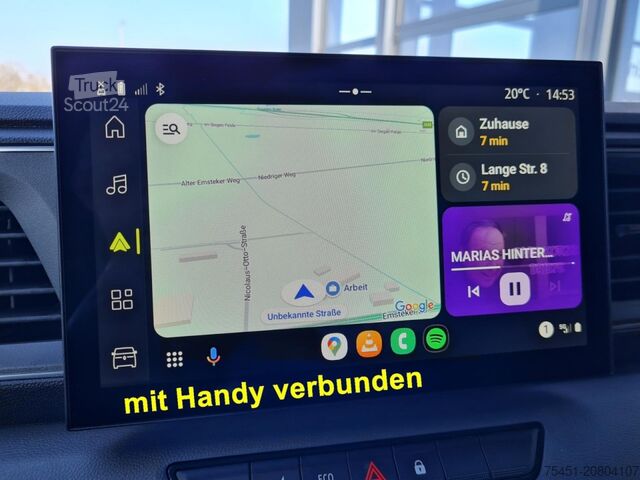 Pick-up bestelwagen Renault Master 35 Pritsche Kipper AHK 3,5to LUFTFEDERUNG