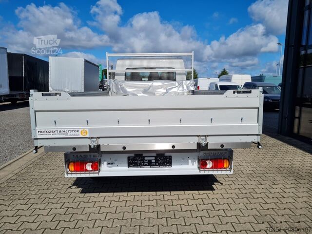 Pick-up bestelwagen Renault Master 35 Pritsche Kipper AHK 3,5to LUFTFEDERUNG