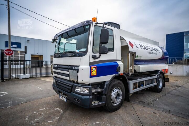 Autocisterna DAF CF 75 360 +ALU MAGYAR 13.500L /4COMP + INTARDER