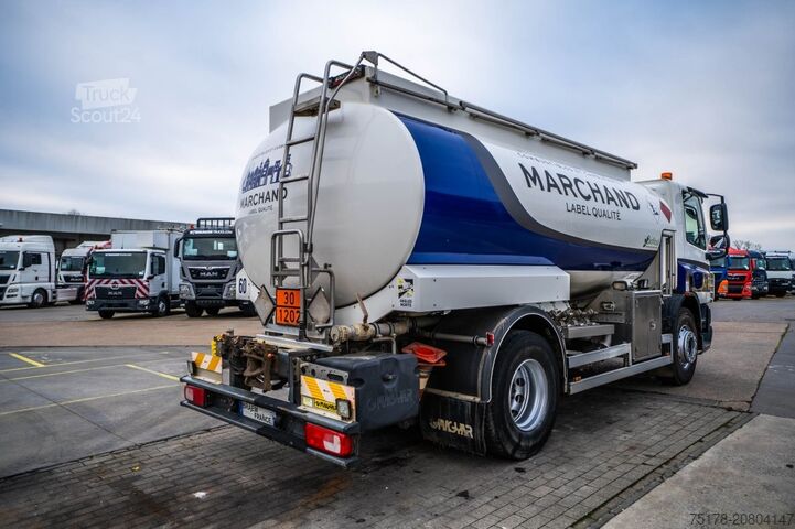 Autocisterna DAF CF 75 360 +ALU MAGYAR 13.500L /4COMP + INTARDER