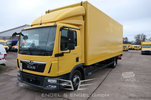 Dobozos teherautó man TGL 12.250 LBW AHK Klima