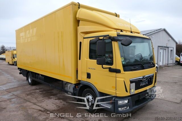 Dobozos teherautó man TGL 12.250 LBW AHK Klima