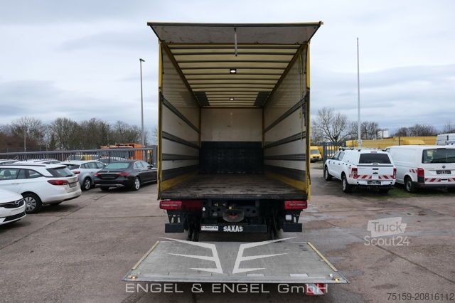 Dobozos teherautó man TGL 12.250 LBW AHK Klima