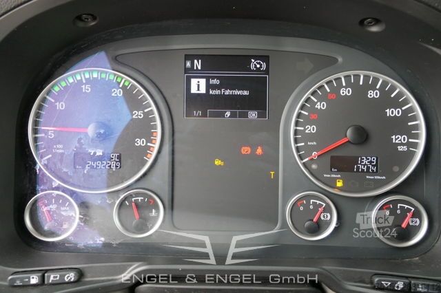 Dobozos teherautó man TGL 12.250 LBW AHK Klima