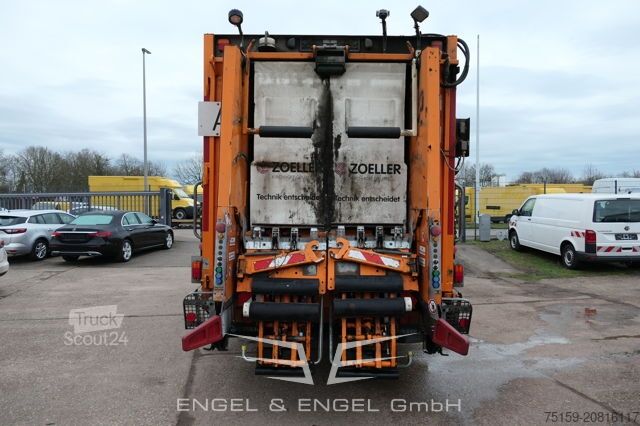 Camión de la basura man TGS 26.320 Variopress 522 Zoeller Schüttung 5-Sitz Klima Automatik Luftfederung