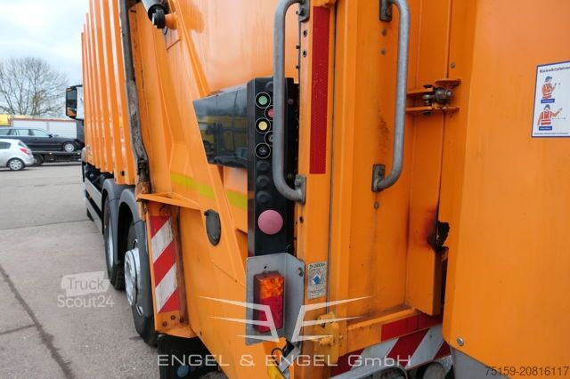 Camión de la basura man TGS 26.320 Variopress 522 Zoeller Schüttung 5-Sitz Klima Automatik Luftfederung