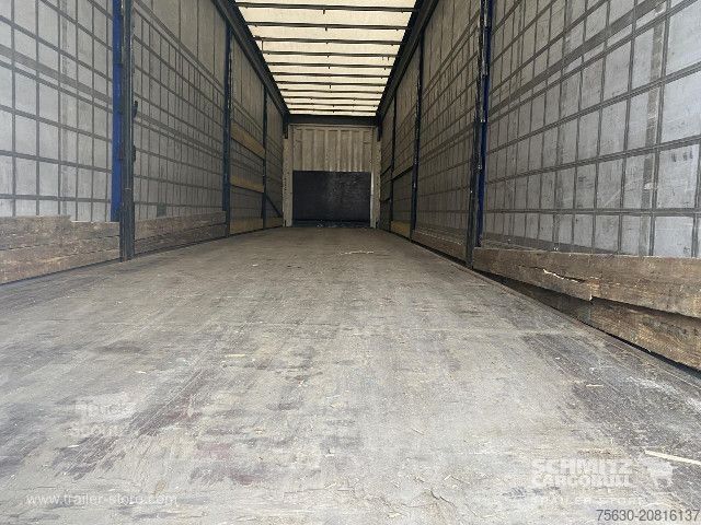 Semirimorchio con telone Krone Semitrailer Curtainsider Standard
