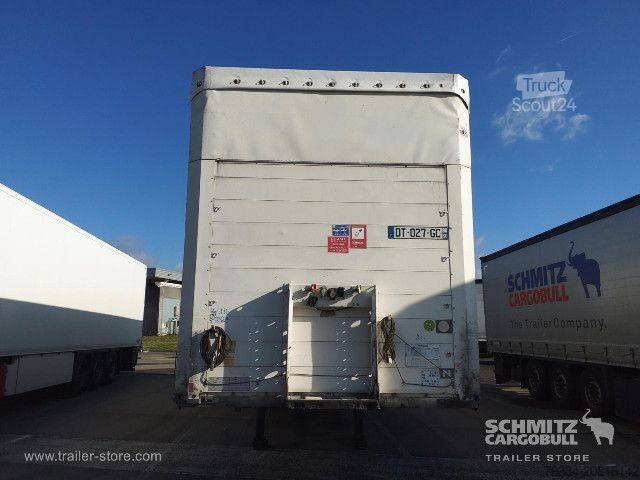 Open semitrailer with tarp Schmitz Cargobull Semitrailer Curtainsider Standard