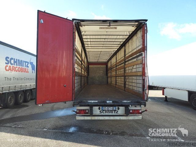 Open oplegger met zeil Schmitz Cargobull Semitrailer Curtainsider Standard