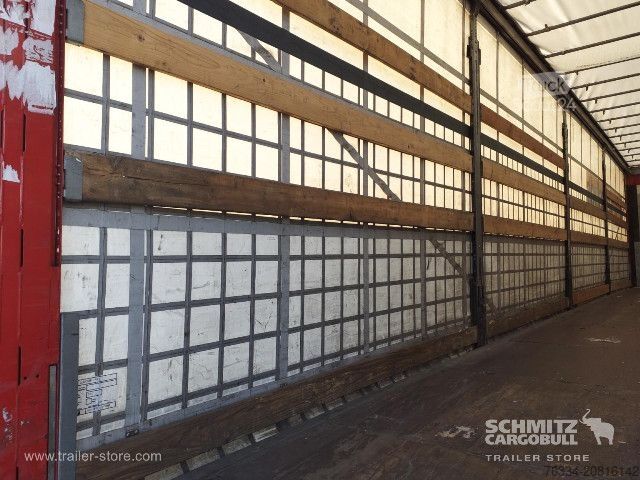 Open oplegger met zeil Schmitz Cargobull Semitrailer Curtainsider Standard