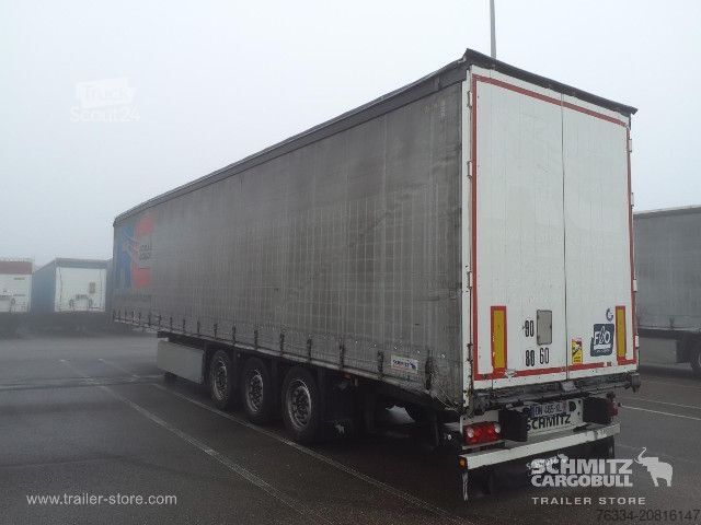 Open oplegger met zeil Schmitz Cargobull Semitrailer Curtainsider Standard