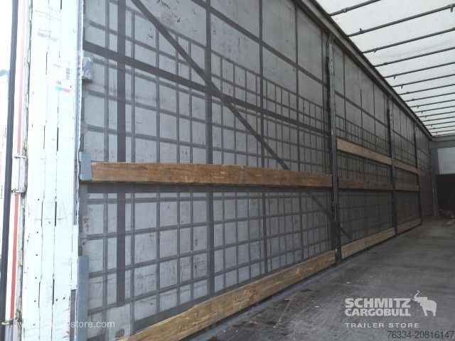 Open oplegger met zeil Schmitz Cargobull Semitrailer Curtainsider Standard