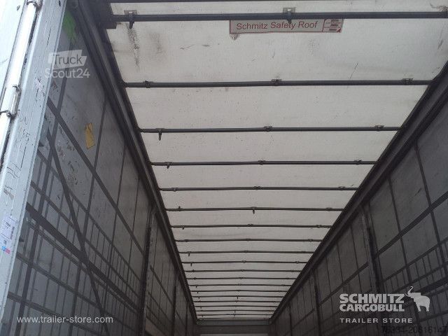 Open oplegger met zeil Schmitz Cargobull Semitrailer Curtainsider Standard
